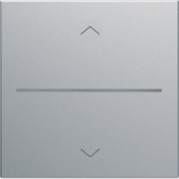 Накладка для вимикача для жалюзі Lumina/Gallery, срібна