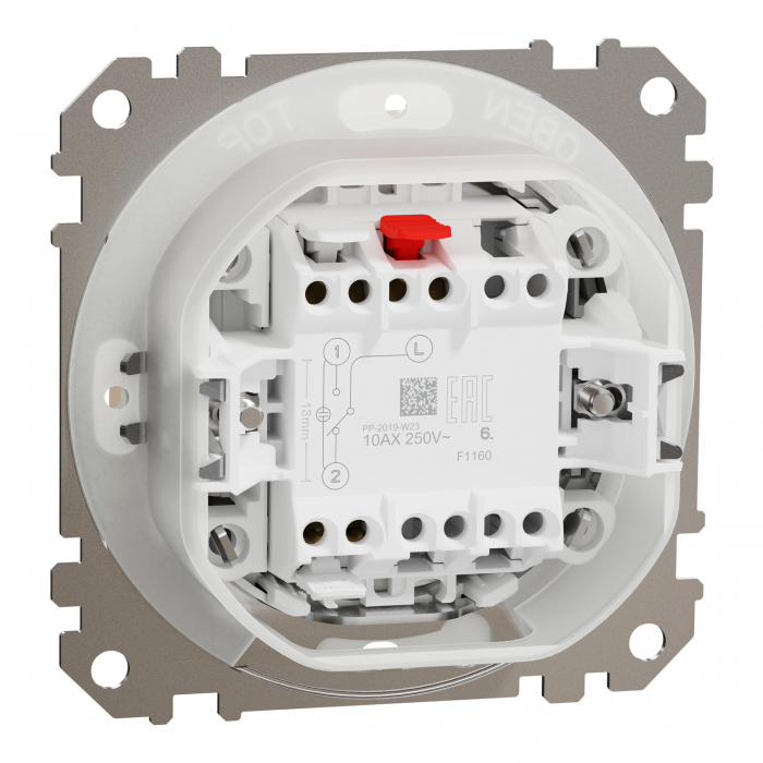 Однокл перемикач IP44 Беж Sedna Design, Бежевий, Sedna Design & Elements