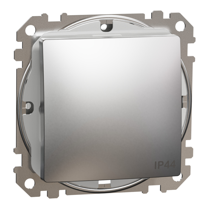 Однокл вим IP44 Мат ал Sedna Elements, Матовий алюміній, Sedna Design & Elements